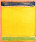 Mark Rothko Untitled Blue Yellow Green on Red 1954 painting